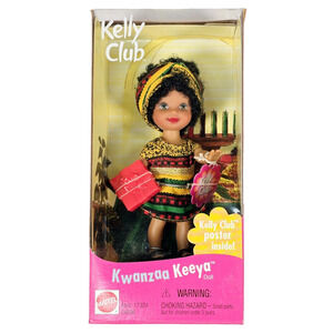 1999 Barbie Kelly Club KWANZAA KEEYA Doll African American Mattel 24606, Poster